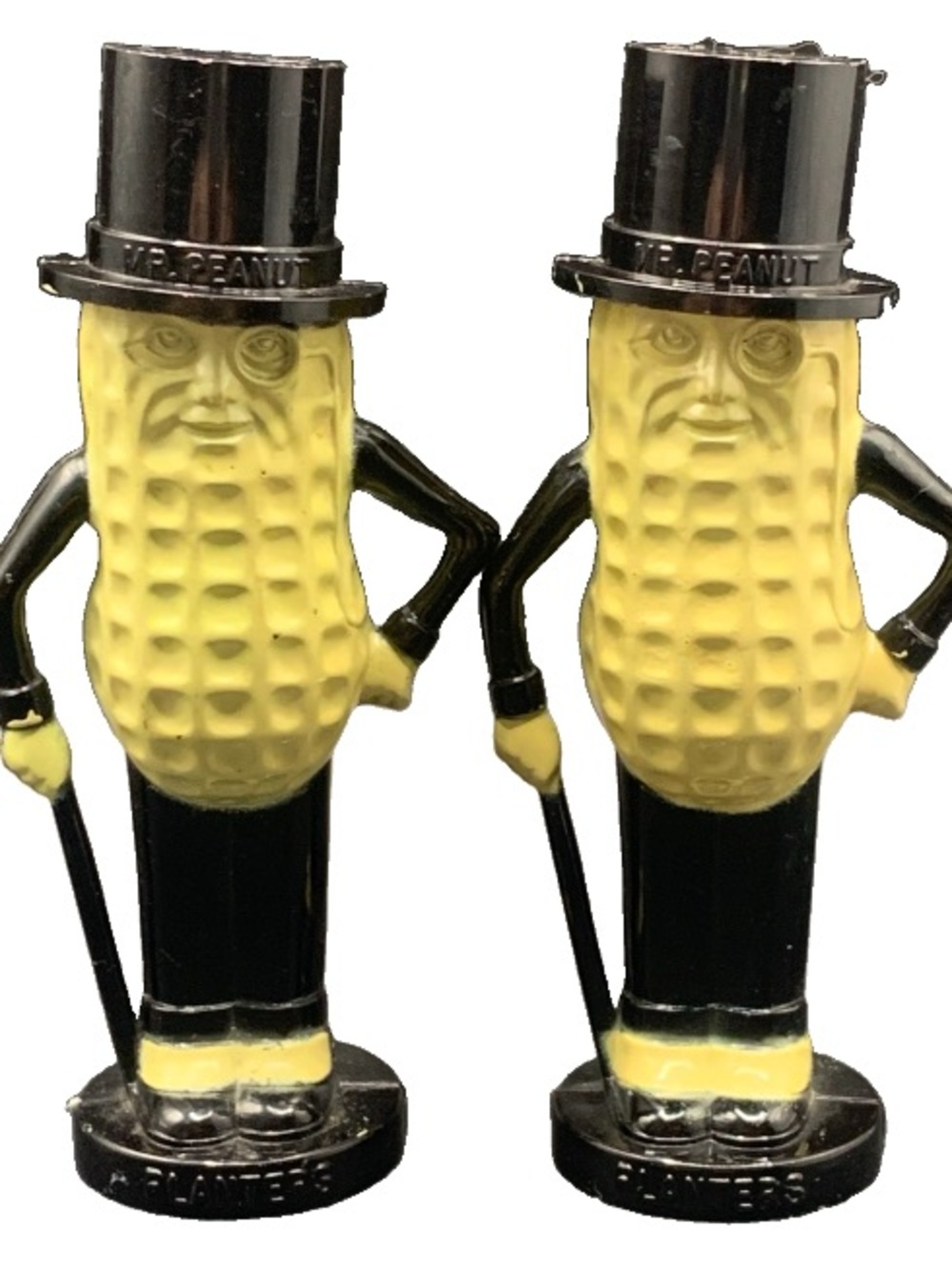 Vintage Salt & Pepper Shaker Set Planters Mr. Peanut Classic Americana